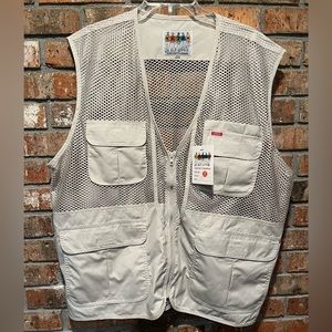 Vintage KAZAH Utility Cargo Vest. New with tags.